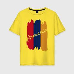 Женская футболка хлопок Oversize Армения