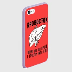 Чехол для iPhone 5/5S матовый Кровосток - карма - фото 2