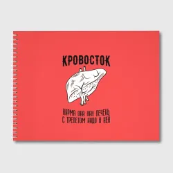 Альбом для рисования Кровосток - карма
