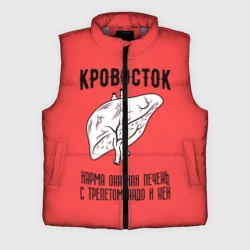 Мужской жилет утепленный 3D Кровосток - карма