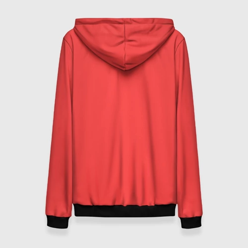 Женская толстовка 3D с принтом Кровосток - карма, вид сзади #1