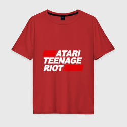 Мужская футболка хлопок Oversize Atari Teenage Riot