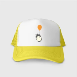 Кепка тракер с сеткой Тоторо на шарике