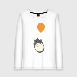 Женский лонгслив хлопок Тоторо на шарике