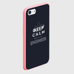 Чехол для iPhone 5/5S матовый Keep Calm Engineer - фото 2