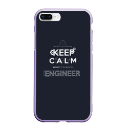 Чехол для iPhone 7Plus/8 Plus матовый Keep Calm Engineer