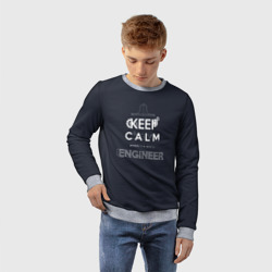 Детский свитшот 3D Keep Calm Engineer - фото 2