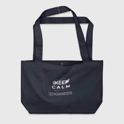 Пляжная сумка 3D Keep Calm Engineer