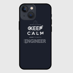 Чехол для iPhone 13 mini Keep Calm Engineer