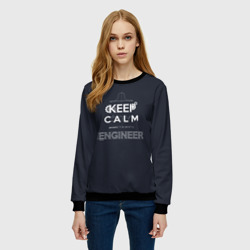 Женский свитшот 3D Keep Calm Engineer - фото 2