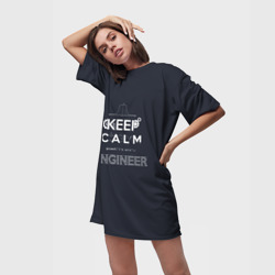 Платье-футболка 3D Keep Calm Engineer - фото 2