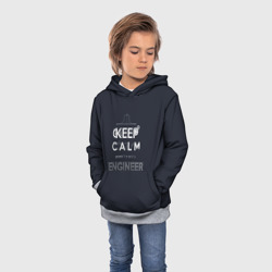 Детская толстовка 3D Keep Calm Engineer - фото 2