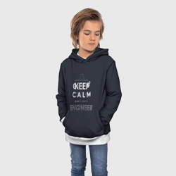 Детская толстовка 3D Keep Calm Engineer - фото 2