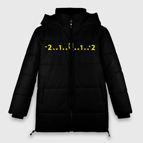 Женская зимняя куртка Oversize Экспозиция, цвет черный