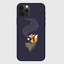 Чехол для iPhone 12 Pro Max Coffee Fox