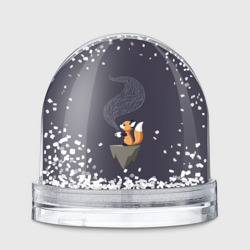 Игрушка Снежный шар Coffee Fox