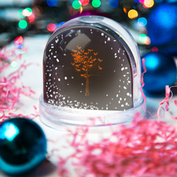 Игрушка Снежный шар Дерево Лисиц - фото 2