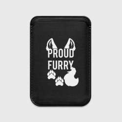 Картхолдер Magsafe магнитный Proud Furry