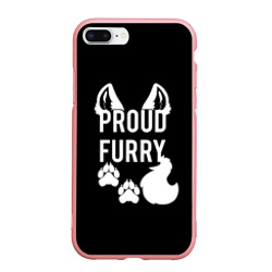 Чехол для iPhone 7Plus/8 Plus матовый Proud Furry