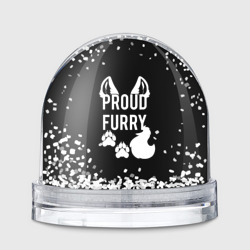 Игрушка Снежный шар Proud Furry