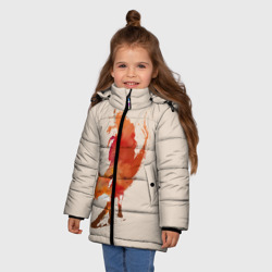 Зимняя куртка для девочек 3D Paint Fox - фото 2