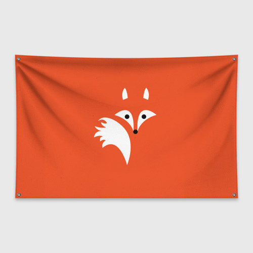 Флаг-баннер Лисичка