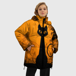 Женская зимняя куртка Oversize в - фото 2