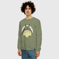 Мужской свитшот хлопок Totoro - фото 2