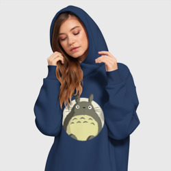Платье-худи хлопок Totoro - фото 2