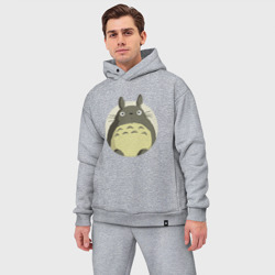 Мужской костюм oversize хлопок Totoro - фото 2