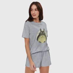 Женская пижама с шортиками хлопок Totoro - фото 2