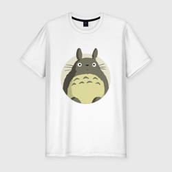 Мужская футболка хлопок Slim Totoro