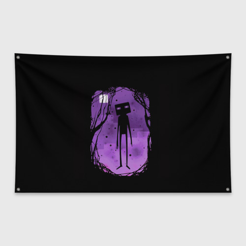 Флаг-баннер Minecraft Эндермен