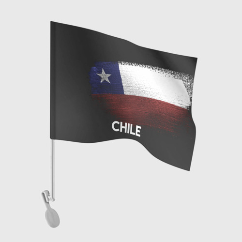 Флаг для автомобиля Chile(Чили)