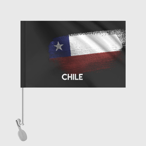Флаг для автомобиля Chile(Чили) - фото 2