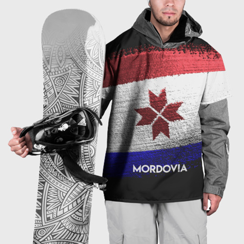 Накидка на куртку 3D MORDOVIA(Мордовия), цвет 3D печать