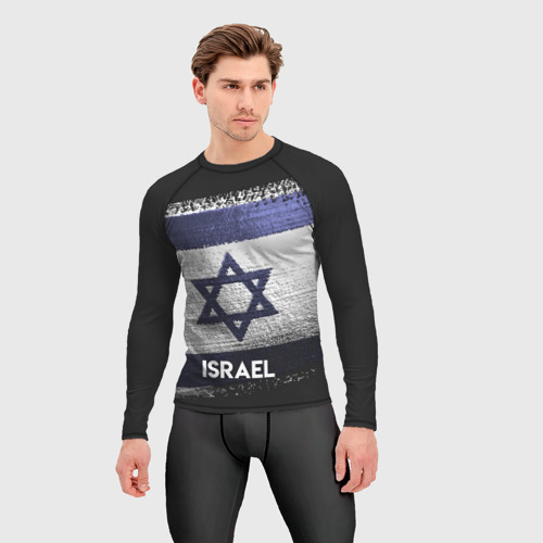 Мужской рашгард 3D Israel звезда, цвет 3D печать - фото 3