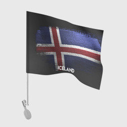 Флаг для автомобиля IcelandИсландия