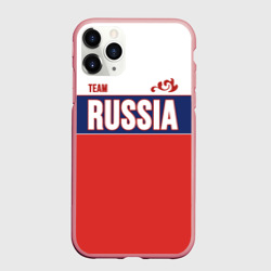 Чехол для iPhone 11 Pro Max матовый Team Russia