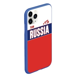 Чехол для iPhone 11 Pro Max матовый Team Russia - фото 2