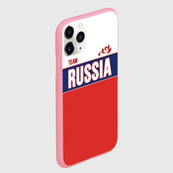 Чехол для iPhone 11 Pro Max матовый Team Russia - фото 2