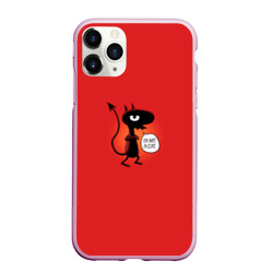 Чехол для iPhone 11 Pro Max матовый Disenchantment. I'm not a Cat