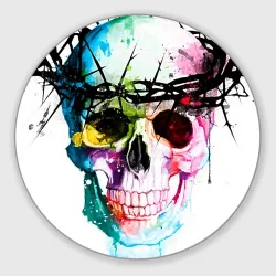 Череп и краска