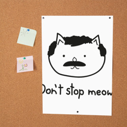 Постер Don't stop meow - фото 2