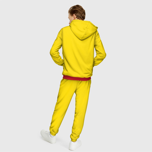 Мужской костюм 3D Фредди Меркьюри, цвет красный - фото 4