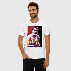 Мужская футболка хлопок Slim Freddi - фото 2