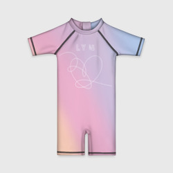 Детский купальный костюм 3D BTS