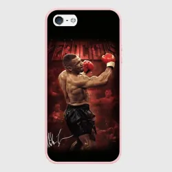 Чехол для iPhone 5/5S матовый Myke Tyson 8
