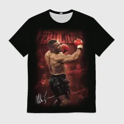 Мужская футболка 3D Myke Tyson 8