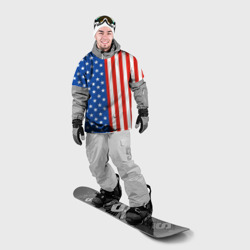 Накидка на куртку 3D Американский Флаг - фото 2